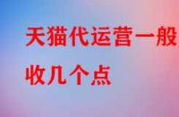 天貓代運營一般收幾個點？有哪些運營模式？